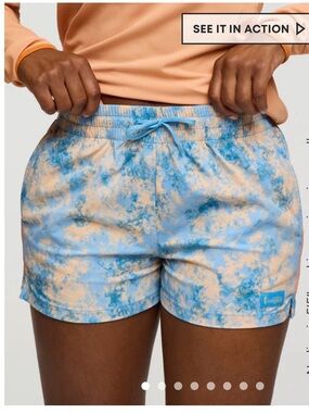 NEW COTOPAXI brinco 3" shorts in galactic drizzle